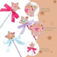 thumbnail image 3 of 3Set Princess Wand Kit Include Wands Gem Stickers Ribbons Make Your Own Princess Wand Magic Fairy Wand Stick Unfinished Wooden DIY Wands, 3 of 7