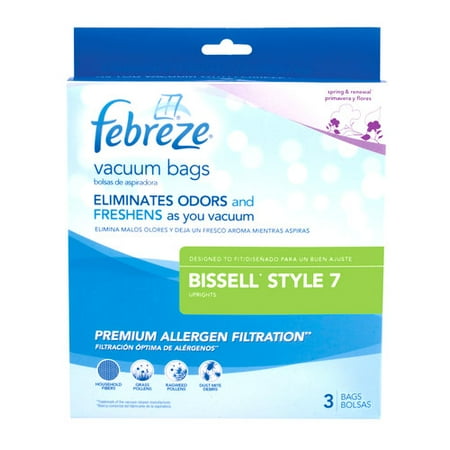 Febreze Vacuum Bags, Bissell Style 7, Pack of 3 - Walmart.com
