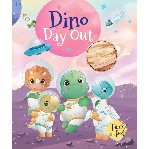 Touch and Feel Book Dino Day Out: Touch and Feel, (Board Book)