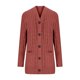 thumbnail image 5 of Chaquetas y abrigos casuales sin capucha de manga larga para mujer, cárdigans de punto de color liso, suéteres holgados de manga larga con bolsillos y botones, blusa de poliéster para mujer, 5 of 7