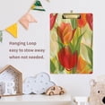 thumbnail image 5 of Tulip Floral Acrylic Clipboards A4 Standard Letter Size Clipboard 12.5" X 9" Clip Board for Students Teacher Office, 5 of 7