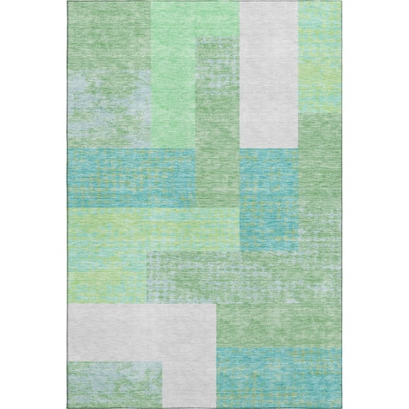 Dalyn Rugs Premium Machine Washable Mayfield AMF941 Aloe 3' x 5' Rug