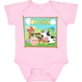 thumbnail image 3 of Inktastic I'm One Farm Animals Wearing Birthday Party Hats Boys or Girls Baby Bodysuit, 3 of 5