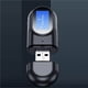 thumbnail image 2 of Injueey Adaptador inalámbrico Receptor de señal Mini transmisor 2 en 1 Multipropósito Operación simple Conveniencia Adaptadores USB Electrónica, 2 of 6