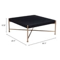 thumbnail image 5 of Mesa de Centro Kessa Muebles Nazaire color Negro 104 x 44 x 104 cm, 5 of 5