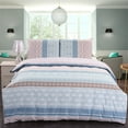thumbnail image 4 of Jin Mai Lan 1000 Thread Count 3 Piece Duvet Sets, Queen with Pillow Shams, Multicolor, Printed, 4 of 6