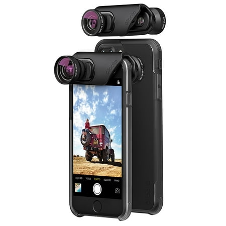 olloclip Core Lens Set (Super-Wide, Fisheye, Macro 15X), iPhone 7/7 Plus,