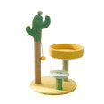 thumbnail image 1 of Rascadores para Gato, Torre para Gato de 67cm de Altura, Árbol para Gatos con Hamaca para Descansar y Postes de Sisal, Juguete Colgante, Ideal para Gatos de Todas Las Edades, 1 of 7