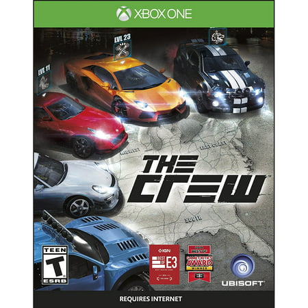 The Crew - Never Drive Alone - Microsoft Xbox One Video Game - New Sealed (Best Xbox Driving Game)