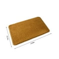 thumbnail image 3 of Non-Slip Absorbent Floor Mat | Waterproof Washable Indoor Outdoor Rug | 40x60cm Kitchen Bathroom Bedroom Carpet | Gray Gold Red Coffee Color Options, 3 of 8