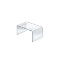 thumbnail image 4 of Azar Displays 515334 4" W x 6" D x 3" H Acrylic Riser (4 Pack), 4 of 4