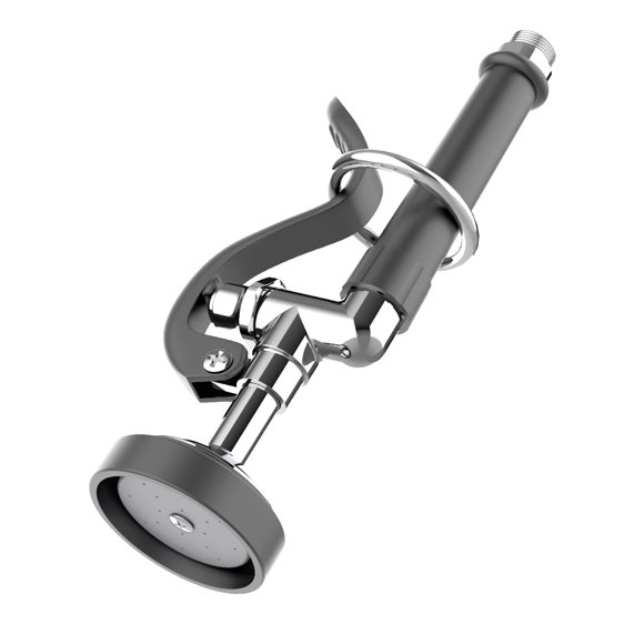 Rnatflu Pulverizador De Preenjuague Para Fregadero Comercial, Cabezal De Válvula Para Restaurante Comercial, Lavado De Platos, Cocina, Fregadero Industrial, 1,42 Pgm De Alta Presión, Fácil Instalación
