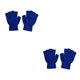 thumbnail image 2 of Qarigey 1 par de guantes sin dedos, estilo sencillo, accesorio de ropa para hombres y mujeres, calentador de manos térmico cómodo para Azul real 2Conjunto, 2 of 6