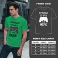 thumbnail image 4 of Greenyef Graphics I Paused My Game to Be Here Video Gamer Gift for Men Teenagers Gaming Funny Graphic T-Shirt Style-16 (Antique Irish, X-Large), 4 of 6