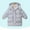 Gray, variant on Cethrio Boys Hooded Puffer Jacket, Zip up Windproof Mid-length Warm Kids Winter Coats Gray Size 10-12