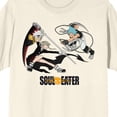 thumbnail image 7 of Soul Eater Maka Albarn & Black Star Clash Crew Neck Short Sleeve Natural Men's T-shirt-XL, 7 of 7
