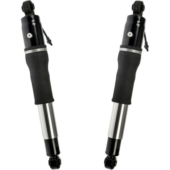 Detroit Axle - 2 Rear Shock Absorbers for Chevy Tahoe Suburban 3500 HD GMC Yukon XL Cadillac Escalade ESV, Shock Absorbers Assembly Set Replacement