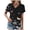 Black, variant on Summer Tops For Women Trendy With Sleeves Womens Black Tops Dressy Casual Plus Size Plus Size Blouses For Women 3X Winter T Shirts For Women Cotton Soft