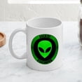 thumbnail image 4 of CafePress - GA Area 51 Escapee W Mug - 11 oz Ceramic Mug - Novelty Coffee Tea Cup, 4 of 6