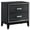Black, variant on Safety - Stopped Drawers & Generous Space - Organize Bedroom Necessities Easily
