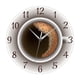 thumbnail image 5 of Reloj de pared de café, reloj colgante acrílico de 12 pulgadas, silencioso, sin , reloj de pared grande, relojes decorativos para decoración de, 5 of 8