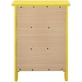 thumbnail image 6 of Glory Furniture Daniel 3 Drawer Nightstand in Yellow, 6 of 6