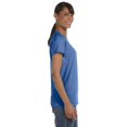 thumbnail image 2 of C3333 Comfort Colors Ladies' Midweight RS T-Shirt - Flo Blue - XS, 2 of 6