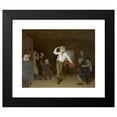 thumbnail image 2 of Charles Deas 18x15 Black Modern Framed Museum Art Print Titled - Walking the Chalk (1838), 2 of 5