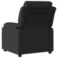 thumbnail image 2 of vidaXL Fauteuil Inclinable de Massage en Tissu Noir, 2 of 5