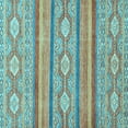 thumbnail image 1 of Ahgly Company Indoor Square Abstract Light Blue Modern Area Rugs, 6' Square, 1 of 4