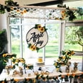 thumbnail image 6 of ZOELNIC 7.2ft/pc Artificial Sunflower Garland Sunflower Heads Silk Flower Ivy Vine Garland Sunflower Decor for Home Kitchen Wedding Arch Baby Shower Decor, 6 of 9