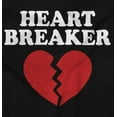 thumbnail image 2 of Heartbreaker Valentines Day Break Up Long Sleeve TShirt Men Women Brisco Brands S, 2 of 6