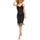 thumbnail image 1 of Txlixc Pullover de Bikini para mujeres, ganchillo, fideos huecos, vestidos sin mangas, borlas, adecuado para bañadores de playa Txlixc moda, 1 of 3