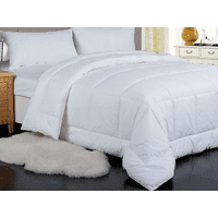 Swanson Beddings Heavy Weight Down Alternative Reversible Duvet Insert Comforter (King)
