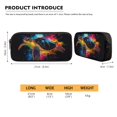 thumbnail image 5 of ZUXONGSY Colorful Splatter Paint Turtles Print Boys Girls School Bag Set 4 Pcs Backpack with Lunch Box Pencil Case and Water Bottle Holder, Middle School Student Schoolbag Bookbag Set, 5 of 6