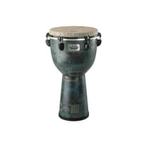 Remo Apex Djembe 12 in. Green Kinte Kloth