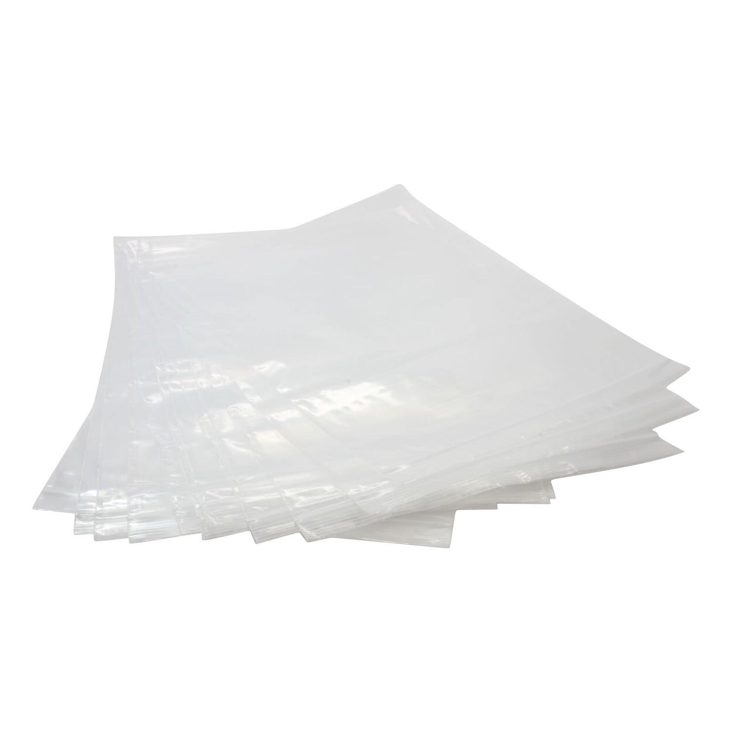 100 pack of 5x3 Reclosable Resealable Clear Zipper Poly Plastic Bags 2 Mil