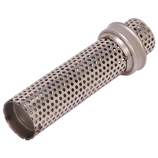 Silenciador de tubo de escape de 51mm/60mm, supresor de sonido de acero inoxidable, escape 51 mm de largo Zulema Tubo de escape