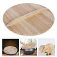 thumbnail image 4 of Shisuyan Fry Pan Cover Light Yellow Heat Distribution Home Cooks Household Use 1Pcs, 4 of 9