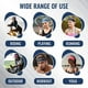 thumbnail image 4 of Deportes banda para el cabello absorbente de sudor corriendo fitness diadema baloncesto hombres y mujeres, 4 of 5