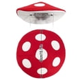 thumbnail image 2 of Accesorio de disfraz con forma de hongo rojo de felpa para adulto, 2 of 6