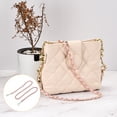 thumbnail image 6 of Uxcell Purse Chain Strap, 47" Purse Strap Shoulder Bag Replacement Strap(Pink/Silver), 6 of 6