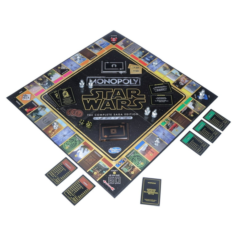  Hasbro Gaming Monopoly: Star Wars Return of The Jedi Board Game  for 2-6 Players, Inspired by Return of The Jedi Movie, Game for Families  and Kids Ages 8+ ( Exclusive) 