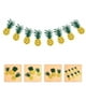 thumbnail image 2 of KAKOWELY 2 banderines decorativos de fieltro con forma de piña para fiesta hawaiana., 2 of 5