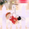 thumbnail image 1 of Adornos navideños de baile, decoración de Papá Noel, muñeco de nieve, reno, oso, colgante para árbol de Navidad, decoración para fiestas navideñas, 1 of 5
