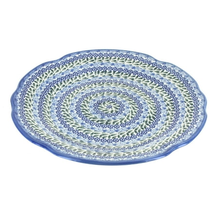 

Blue Rose Polish Pottery Sasha Dinner Plate