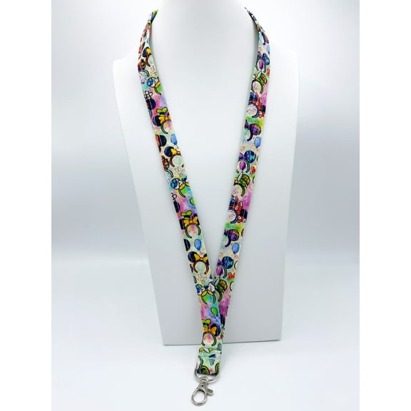 Disney lanyard Disney keychain