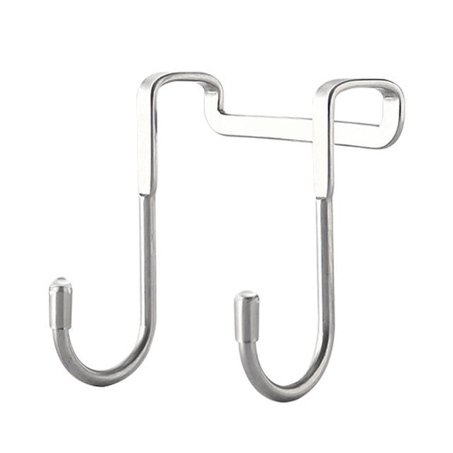 Billuyoard Percha pequeña Ganchos de almacenamiento para ahorrar espacio Perchas multifuncionales impermeables en forma de S Cierre de toalla Type3 NO3