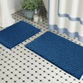 thumbnail image 1 of Alfombras de baño Fuzzy Chenille antideslizantes, alfombras de baño, alfombras de baño a rayas extrasuaves y absorbentes para interior/cocina. LuxUrux  tapetes para baño, 1 of 1