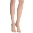 thumbnail image 4 of Women Stockings Velvet Long Tube Anti Over Knee Socks Lace High Thigh Stockings Solid Hosiery Beige, 4 of 5